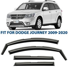 Side Window Deflectors Rain Guards for 2009-2020 Dodge Journey SHATTERPROOF