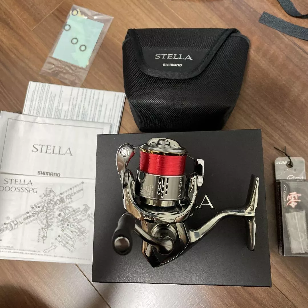 Shimano 18 Stella 1000SSSPG Saltwater Spinning Reel Used with Box