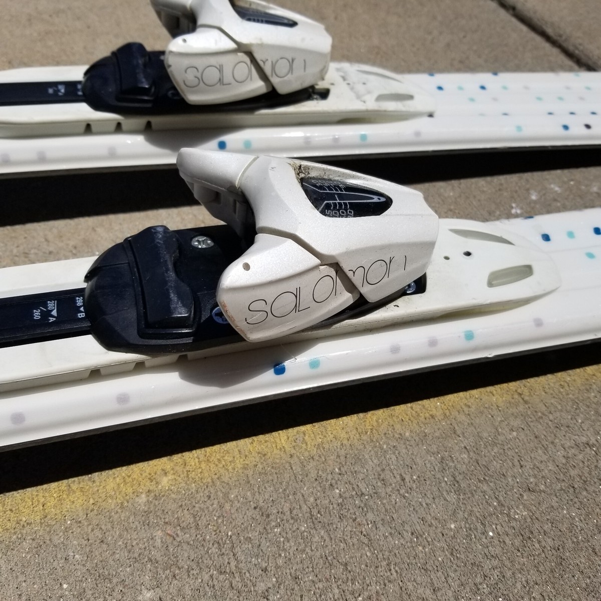 Salomon Origins Lagoon Women's Skis + Bindings L151 W 72 R 12.2 | eBay
