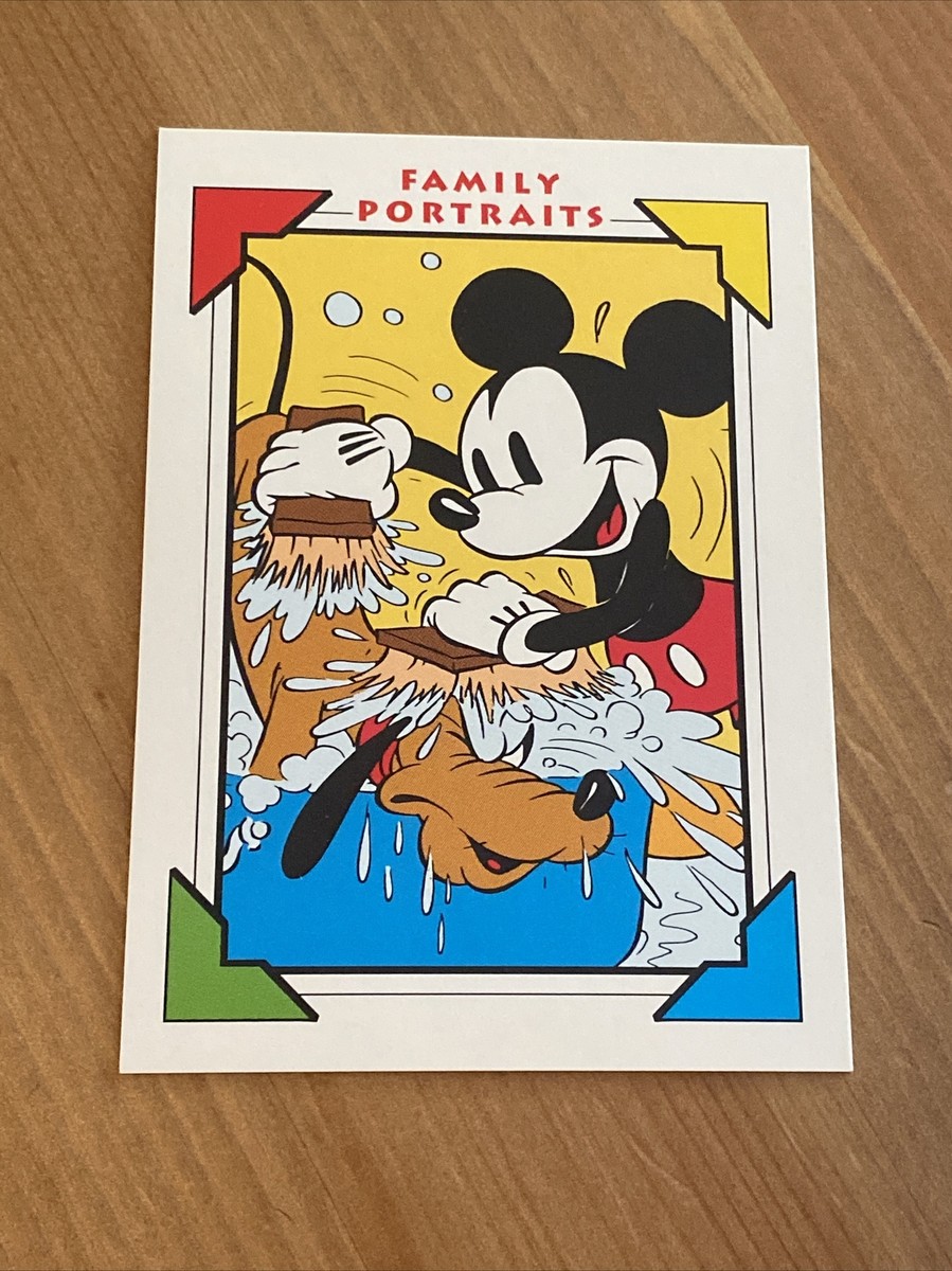 1991 Impel Disney Collector Cards Family Portraits #143 Mickey