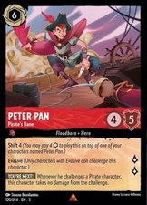 Peter Pan Pirate's Bane 2024 Lorcana Into the Inklands 120 Rare