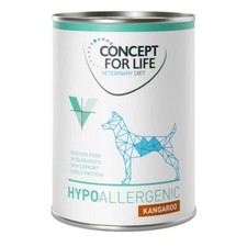 Concept For Life Veterinary Diet Hypoallergenic Kangaroo Wet Dog Food *6 x 400g*