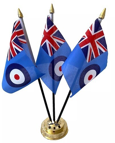 RAF Blue Ensign Royal Air Force Flag Table Flags Bunting Party Scrunchie Display - Picture 36 of 47