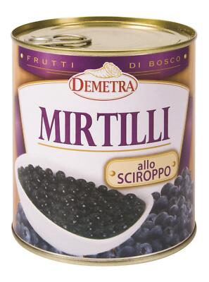 Blaubeeren in Sirup 900 gr. - Demetra