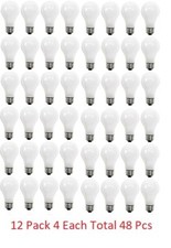 100w Soft White LED 48 light bulbs Basic replacement 1600 Lumens A19 Standard