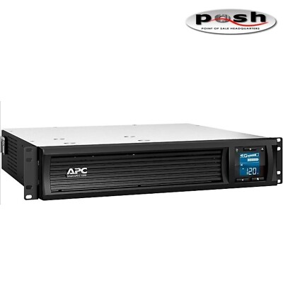 NEW - APC SMC1000-2UC Smart-UPS C 1000VA LCD RM 2U 120V with SmartConnect