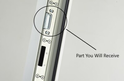 Upvc Fermaporta Keep Strike Plate Gu Ferco E11807 Upvc Strike - Foto 12