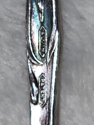 Alvin Patent One Silverware Fork ''Easter Lily'' pattern
