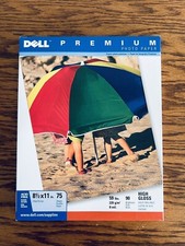 Dell Premium Photo Paper 75 Sheets-NWT