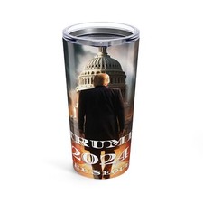 Trump 2024 Tumbler 20oz Trump the Sequel Patriotic MAGA Make America Great Again