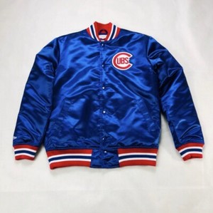 mitchell and ness cubs jacket