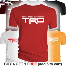 TRD T-Shirt Toyota Racing Development Sport Truck Car Supra Tacoma Tundra Men
