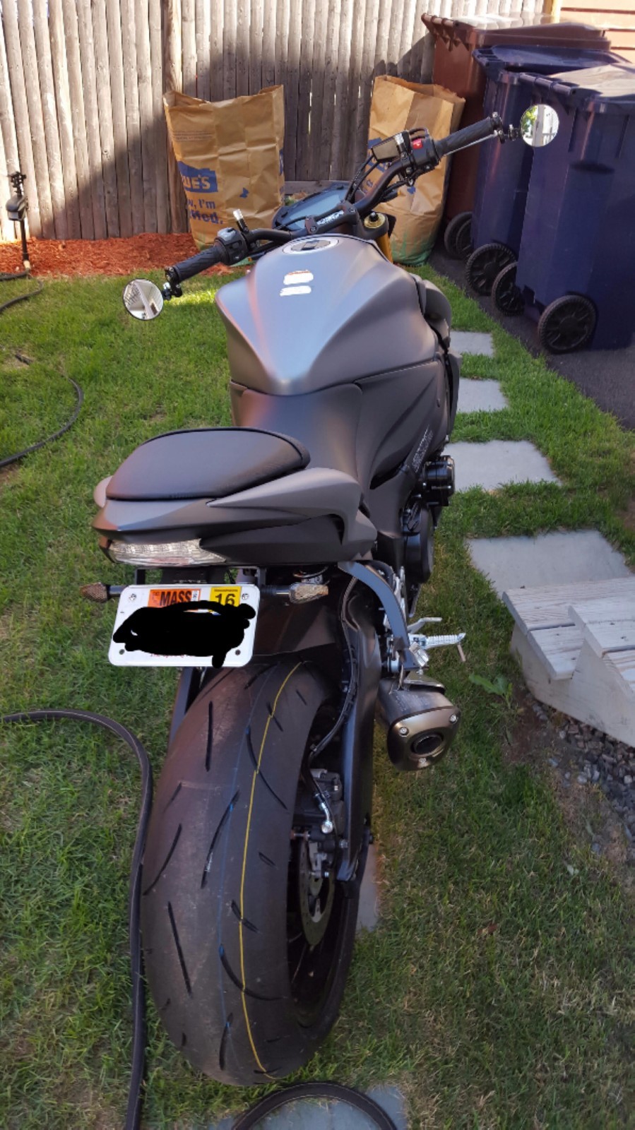 SUZUKI GSX S1000 S 1000 S750 S 750 FENDER ELIMINATOR TAIL TIDY UNIV KIT