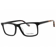 Calvin Klein Men's Eyeglasses Black Square Full Rim Plastic Frame CK22544 001