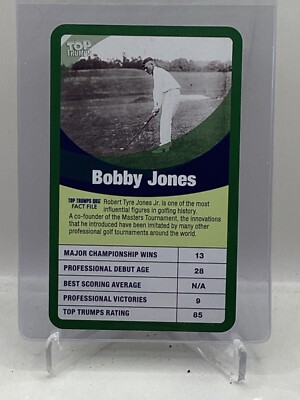 2022 Top Trumps Greatest Golfers Bobby Jones
