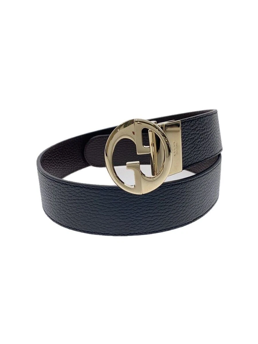 Ceinture femme GUCCI cuir noir uni 450000 occasion