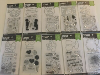 Hero Arts Stamp & Cut YOU CHOOSE! All your Favorite Clear Stamps and Match Dies
