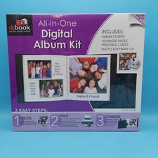 Digital Scrapbooking Kit - Black Scrapbook