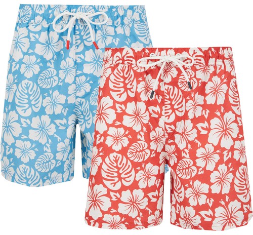 Mens Tokyo Laundry Floral Swim Shorts Beach Summer Mesh Lined Holiday S-XXL