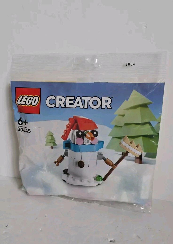 LEGO CREATOR: Snowman (30645) Brand New Sealed 2023