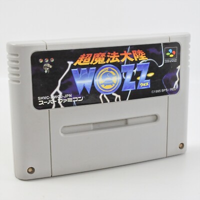 Super Famicom Cho Maho Tairiku WOZZ Cartridge Only Nintendo sfc | eBay