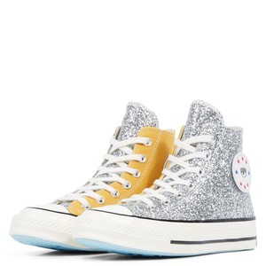 Converse x Chiara Ferragni Chuck 70 Hi Taylor All Star SUNFLOWER GLITTER  563830C | eBay