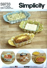 Simplicity  Pattern S9733    Kitchen Cozies  Assorted Styles