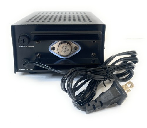Pyramid Uniwersalny zasilacz regulowany 3 Amp 13,8V, czarny, PS3KX - Zdjęcie 5 z 6