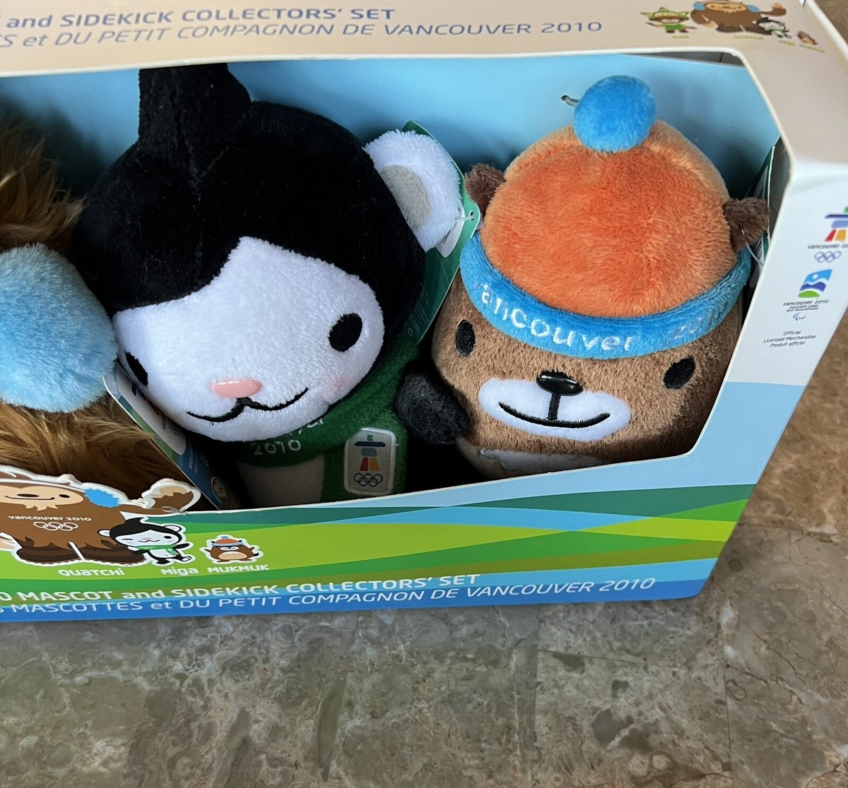 ぬいぐるみ Vancouver 2010 Olympic Mascot Plush Toy The Heritage Collection Vancouver 2010 Miga Plush Mascot