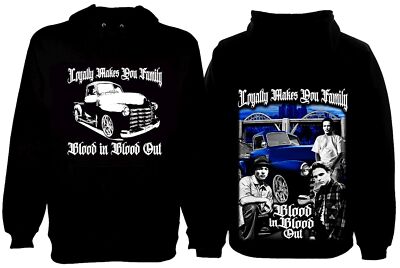 Blood In Blood Out Loyalty Make You Family Mens Heavyweight