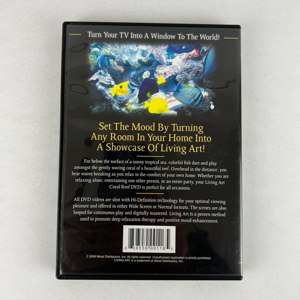 Living Art Coral Reef DVD eBay