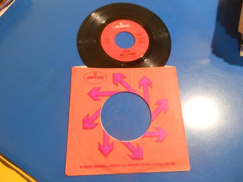80's 45 RPM Vinyl Record ROD STEWART / Angel