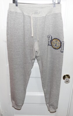 Mens Polo Ralph Lauren RL Tiger Patch Op Excess Sweatpants size Medium