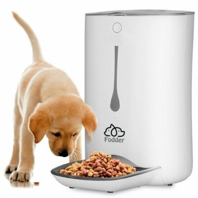 SereneLife SLAPF30 Smart Automatic Food Dispenser, Digital Pet Cat & Dog Feeder