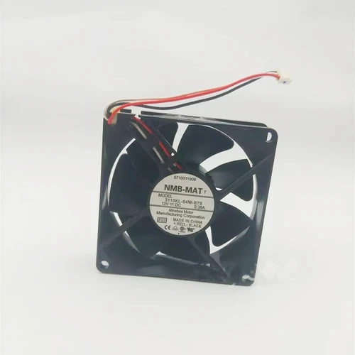 For NMB-MAT 3110KL-04W-B79 DC12V 0.38A 80*80*25MM 8CM 3Pin Cooling Fan