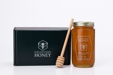 Raw Unfiltered Honey with Dipper Gift Box Set by Pure Southern Honey
