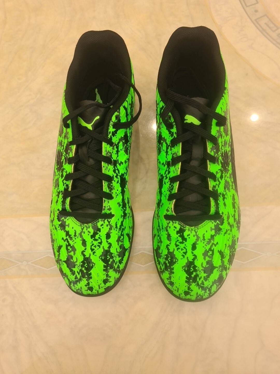 puma football boots Green Mix Size 7 eBay