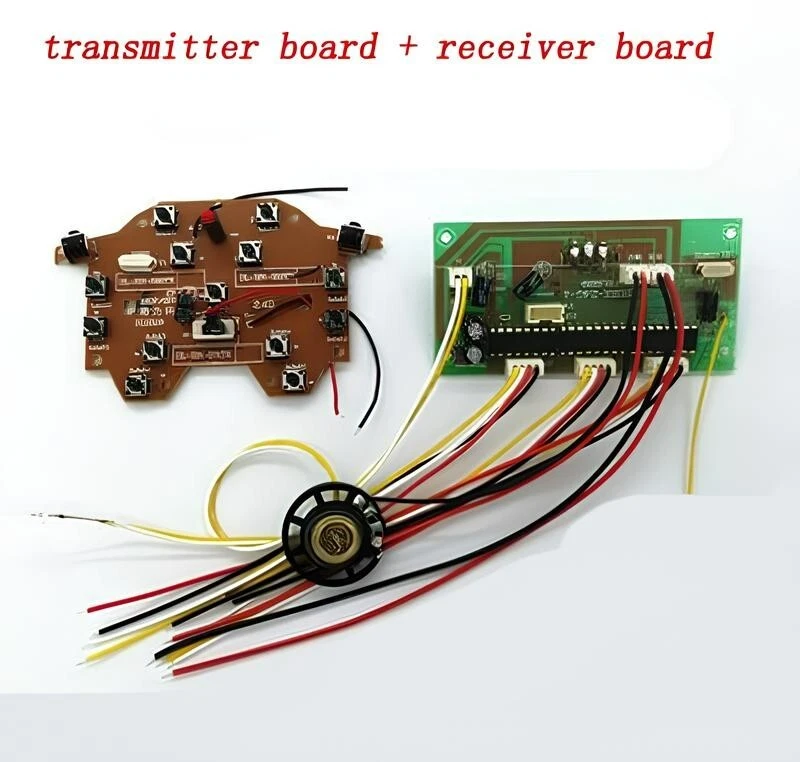 15CH 2.4G Radio Receiver DC 3V Transmitter Board For Huina Wireless DIY RC Parts - Image 4 of 4