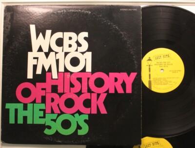 Various Artists 2-Disc Lp Wcbs Fm 101 History Of Rock The 50S On