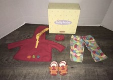 Retired American Girl BITTY BABY Fall Leaf Outfit Fleece Hoodie Pants