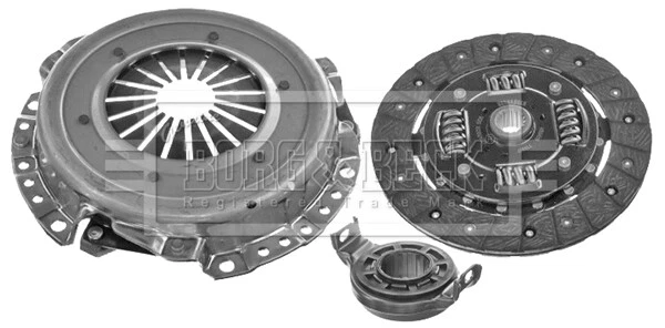 Fits Ford Escort 1990-1995 Fiesta 1990-1995 1.4 Clutch Kit Borg & Beck — 第 3/4 张图片
