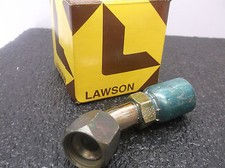 Lawson Coll-O-Crimp 26896 45 Degree Female Elbow Swivel MADE IN USA (A65)