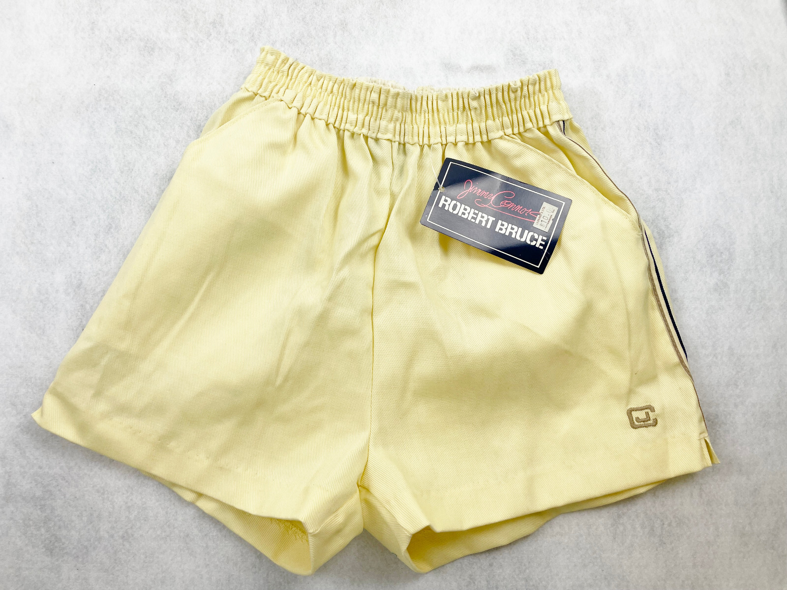 VTG JIMMY CONNORS (ROBERT BRUCE) TENNIS SHORTS SIZE… Gem