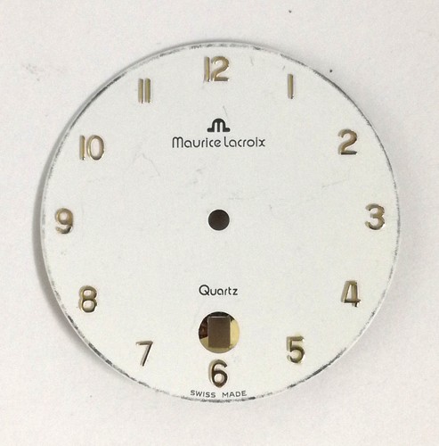 Cadran De Montre Pour Calibre ETA 955 - Plat, Rond, Diamètre 18.95mm - Neuf Sans étiquette