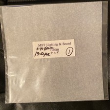 MBT PRO LIGHTING  SOUND GP56B GELS. 1 BLUE GEL. PAR56