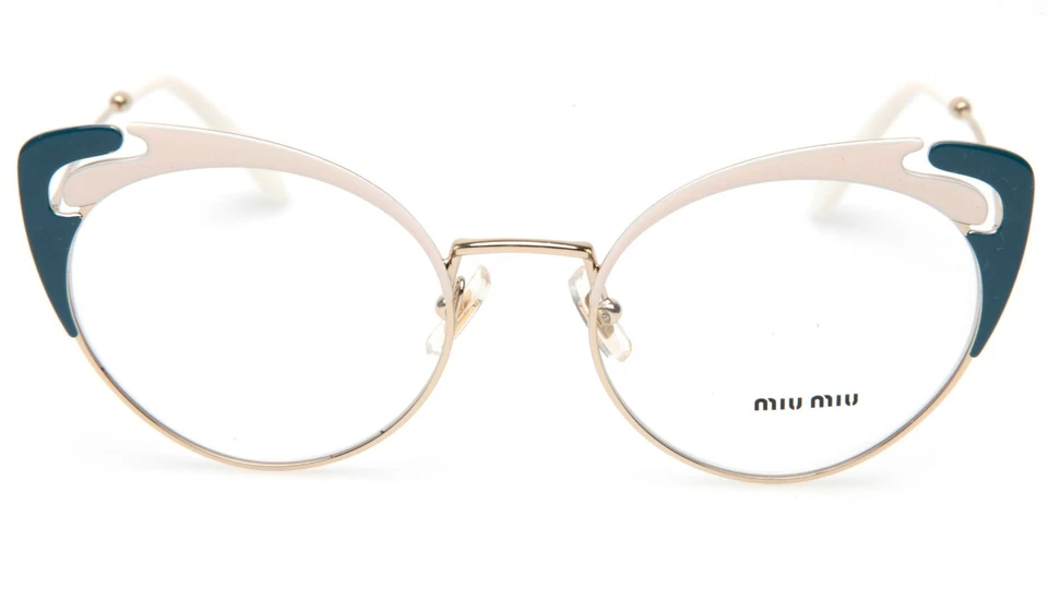 NUEVAS GAFAS MIU MIU VMU 50R 106-1O1 52-19-140mm B46mm Italia Foto 2 de 4