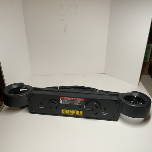 Champion Power Equipment RV Ready Parallel Kit Black Locking Outlets 30 Amp - Picture 2 of 12