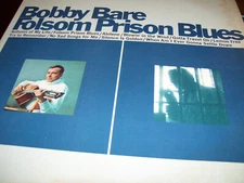 BOBBY BARE-FOLSOM PRISON BLUES-LP-NM-RCA CAMDEN-STEREO