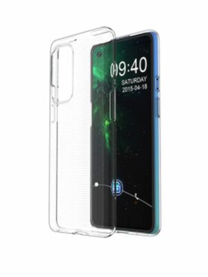 Für OnePlus 9R - ULTRA SLIM Silikonhülle Hülle Case Schutz Handy Tasche CLEAR