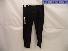 Haggar Mens 40 x 30 Pleated Classic Black Dress Pants 019783195360